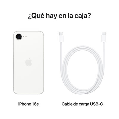 APPLE IPHONE 16E 128GB 5G BLANCO ATT